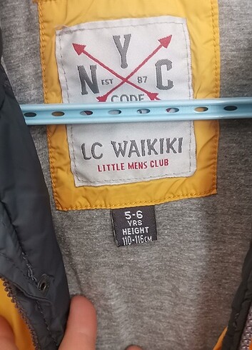 5 Yaş Beden Erkek cocuk mont