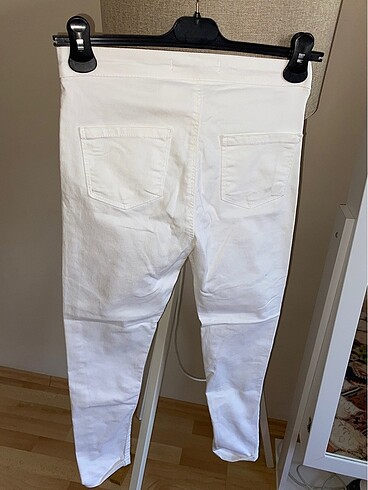 40 Beden Beyaz kot pantolon
