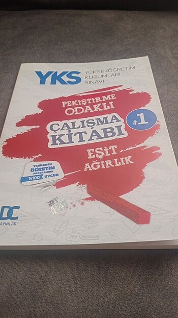 T.c Yayınları YKS eşit ağırlık çalışma kitabı