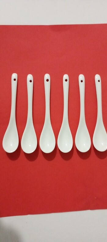 6.lı Seramik Kaşık seti