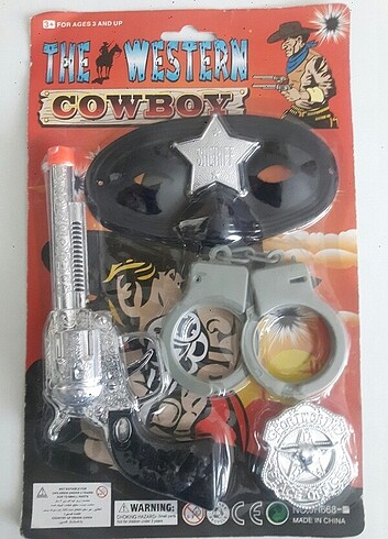 Maskeli Kovboy Seti