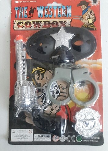 Maskeli Kovboy Seti