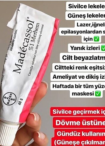 MADECASSOL MUCİZE KREM