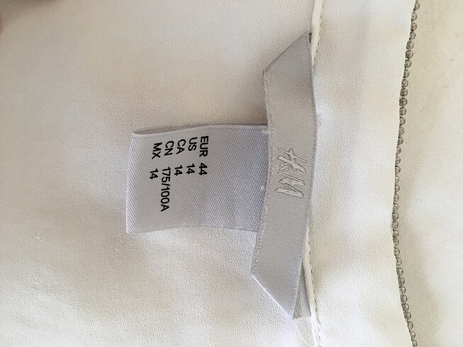 44 Beden H&M şifon gömlek