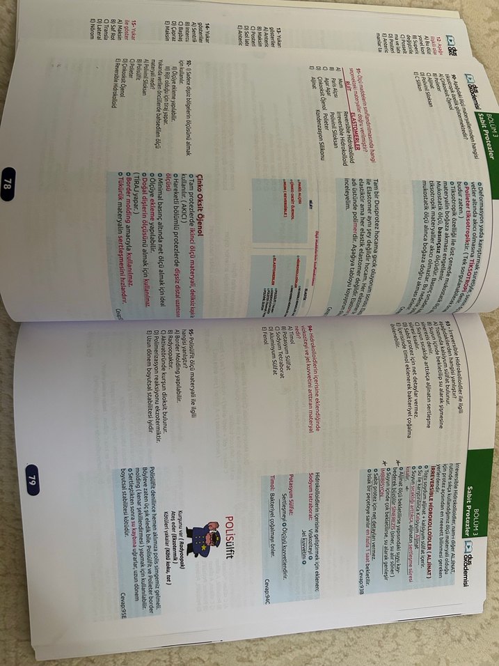 Dusakademi protez soru kitabı - Görsel 2