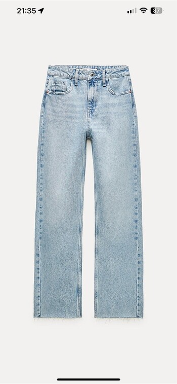 Zara straight fit jean