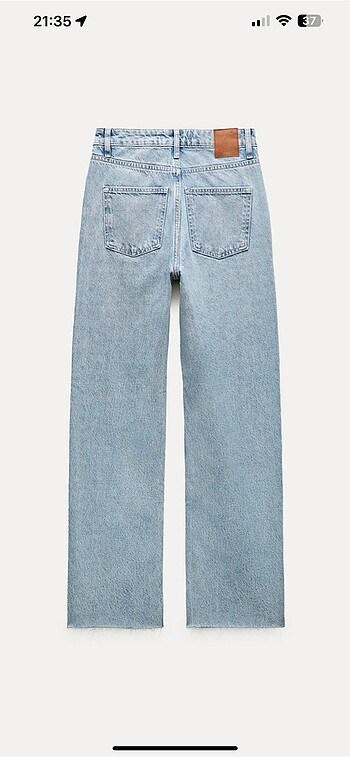 Zara straight fit jean - Görsel 2