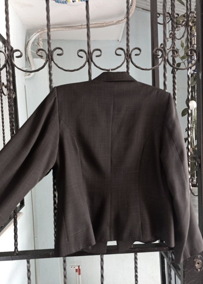 Siyah Blazer Ceket  - Görsel 2