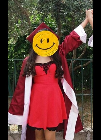 STRAPLEZ KIRMIZI MİNİ ELBİSE