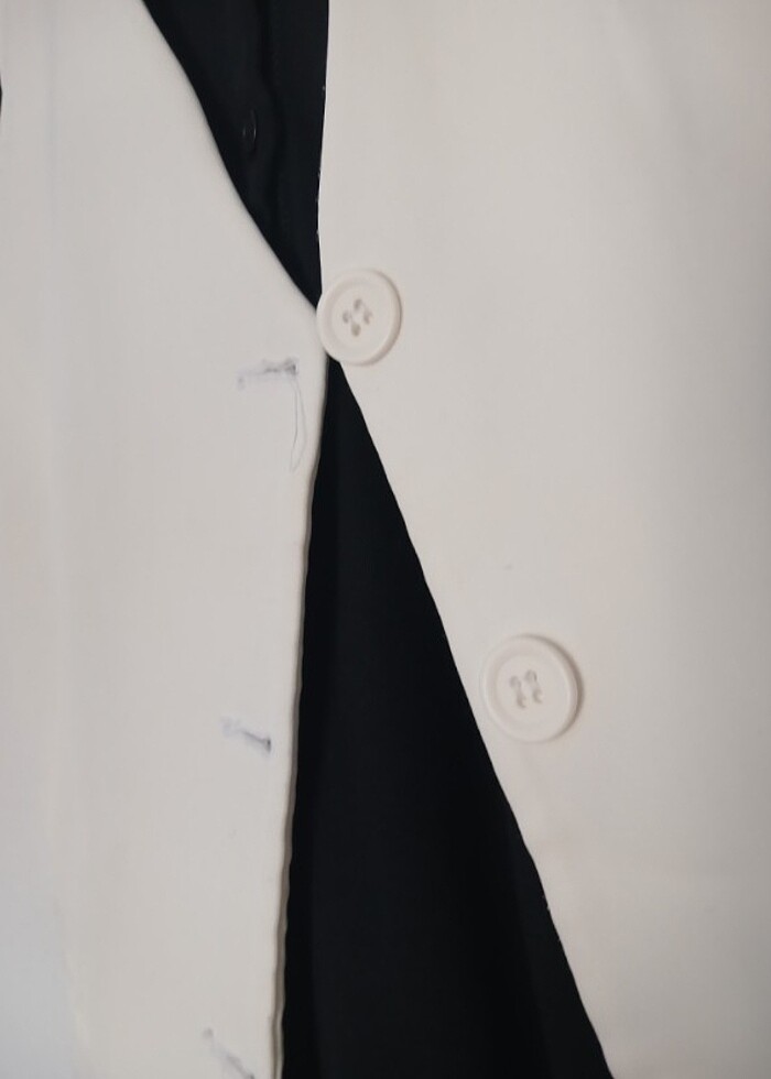 Beyaz ceket - Görsel 2