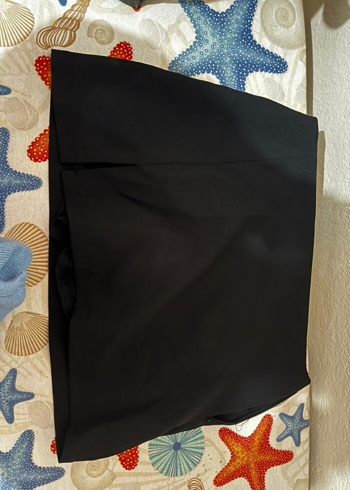 Siyah şort etek - Görsel 2