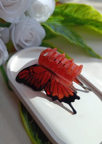 Kahverengi Tokalı Saç Aksesuarı - Görsel 2