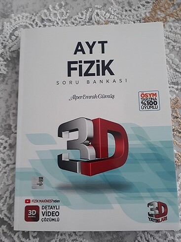 3D AYT FIZIK SORU BANKASI ÇÖZÜM YAYINLARI 