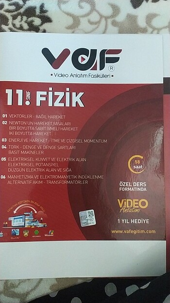 11.sınıf vaf fasikülleri 