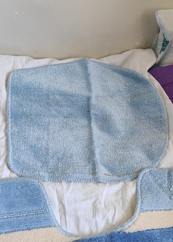Beden mavi Renk Nakışlı Mavi Pastel krozet takımı
