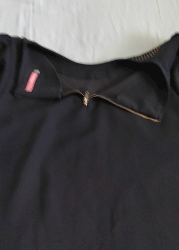 Siyah Midi Kadın şık Elbise - Görsel 11