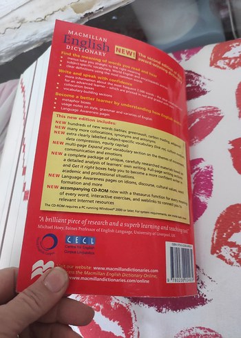 Macmillan İngilizce Sözlük - İleri Düzey - Görsel 8