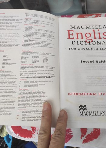 Macmillan İngilizce Sözlük - İleri Düzey - Görsel 6