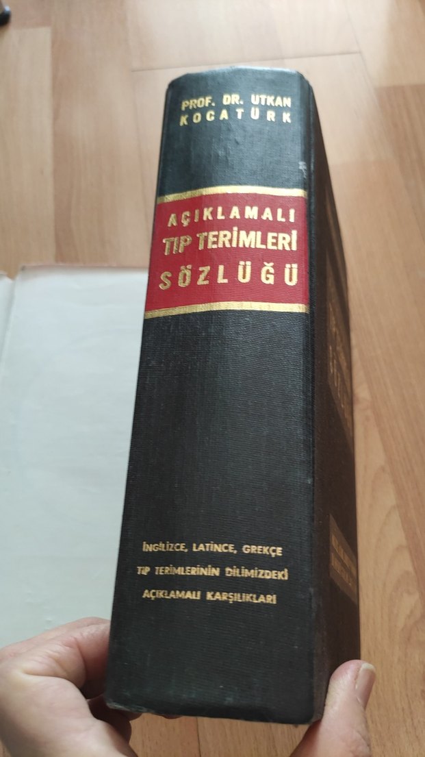 Açıklamalı Tıp Terimleri Sözlüğü 1984 - Görsel 3