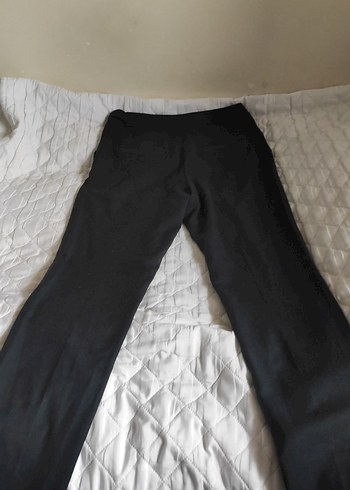 Kadın lacivert Kemerli Kumaş Pantolon - Görsel 12