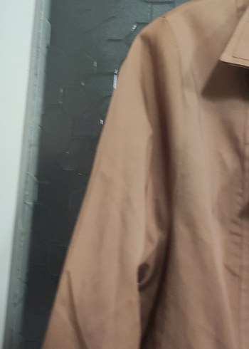 Kadın Bej Düğmeli Midi Trençkot - Görsel 7