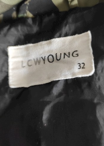 Kahverengi Kamuflaj Kemerli Kadın Ceket - Görsel 14