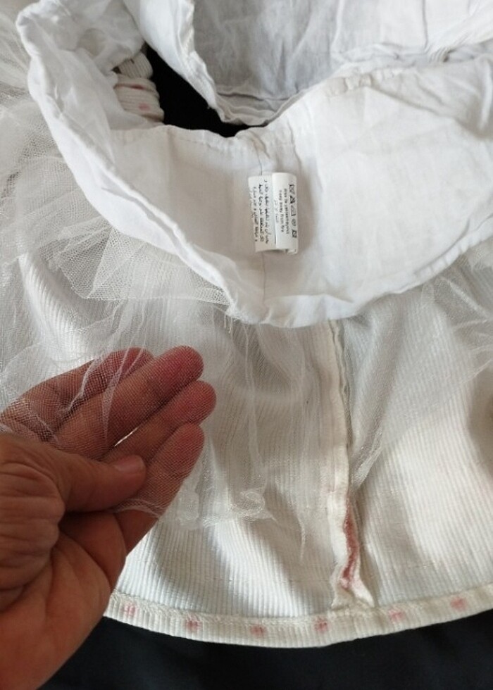 Pembeli beyazlı etek - Görsel 5