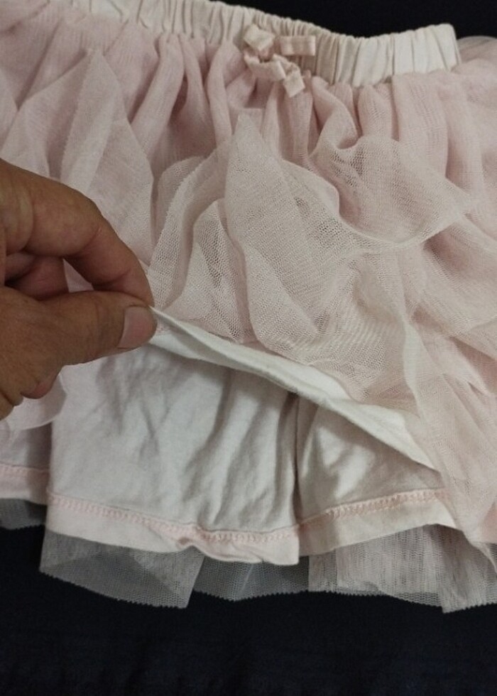 Pembe kız çocuğu eteği - Görsel 4