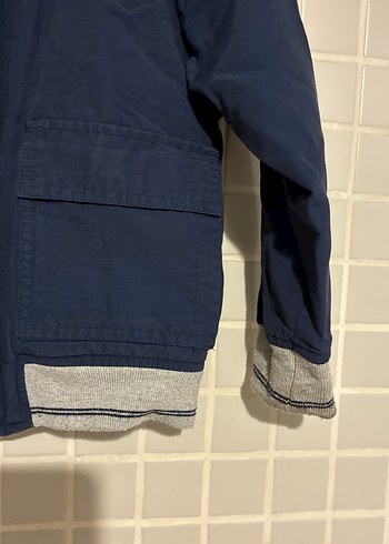 4 Yaş Beden mavi Renk Erkek Çocuk Mavi Denim Ceket MNG Kids 3-4 yaş lacivert mont
