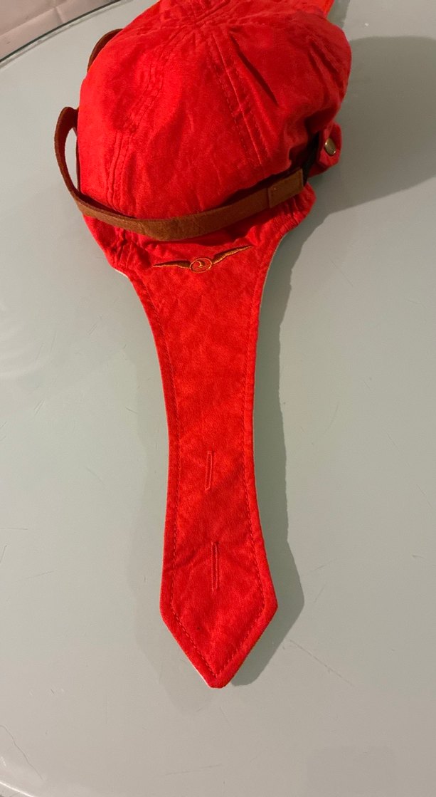 Türk Hava Yolları kırmızı gözlüklü çocuk şapkası - Görsel 5