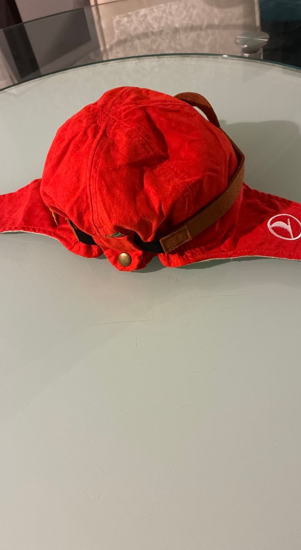 Türk Hava Yolları kırmızı gözlüklü çocuk şapkası - Görsel 3
