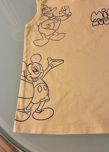 Sarı Baskılı Çocuk Atlet Disney 3 yaş sarı atlet - Görsel 5