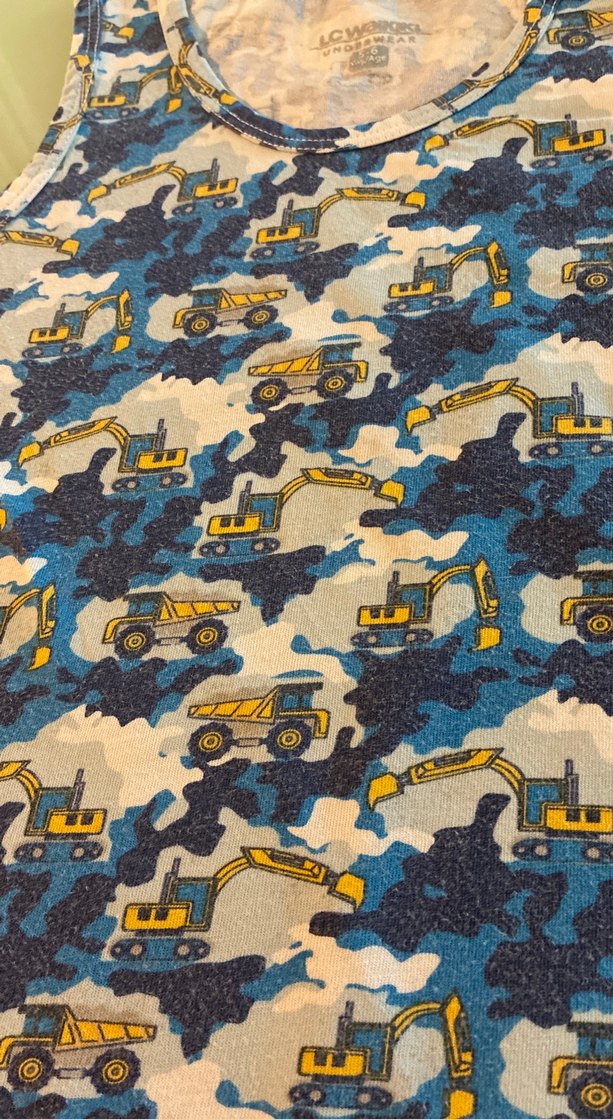 Mavi Gri Kamuflaj Desenli Erkek Çocuk Atlet Waikiki 5-6 yaş - Görsel 4