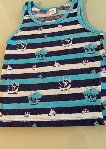 Çocuk Lacivert Baskılı Atlet Waikiki 2-3 yaş - Görsel 2