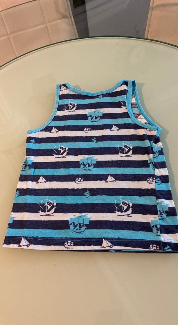 Çocuk Lacivert Baskılı Atlet Waikiki 2-3 yaş - Görsel 4