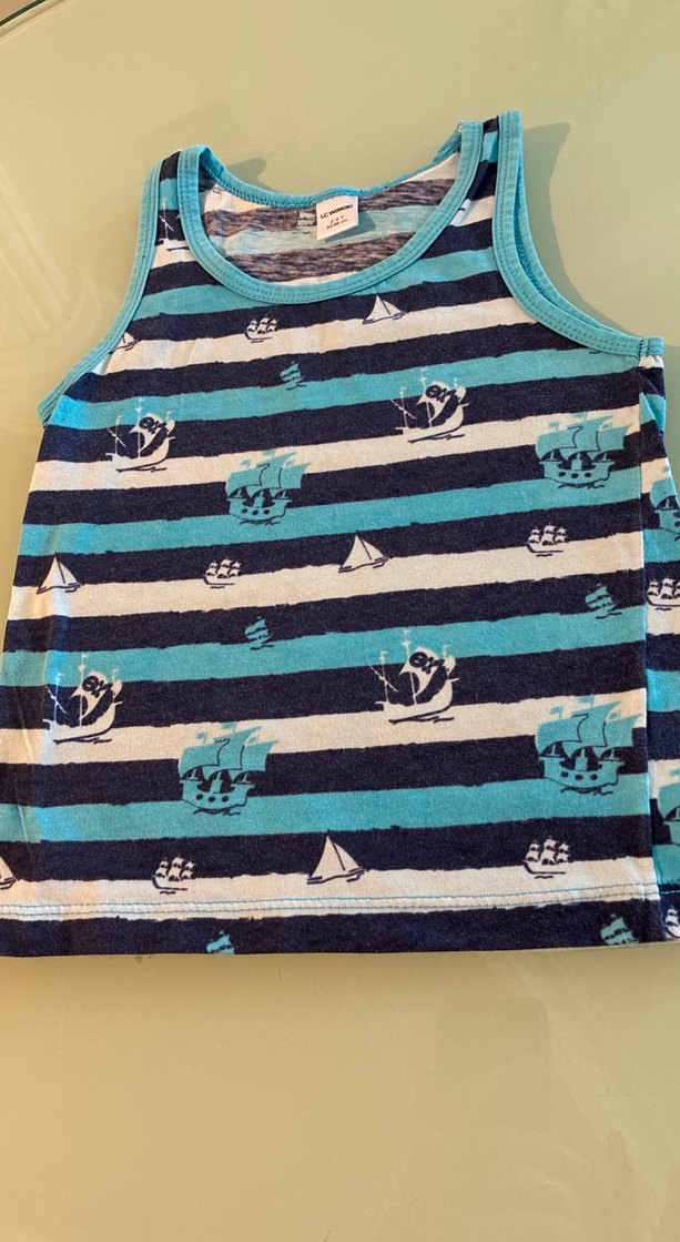 Çocuk Lacivert Baskılı Atlet Waikiki 2-3 yaş - Görsel 2