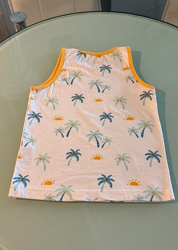 Çocuklar İçin Pastel Renkli Baskılı Atlet Hello Baby 3 yaş - Görsel 5