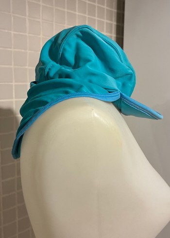 Mavi Bebek şapkası 6-7 yaş ahtapot desenli - Görsel 2