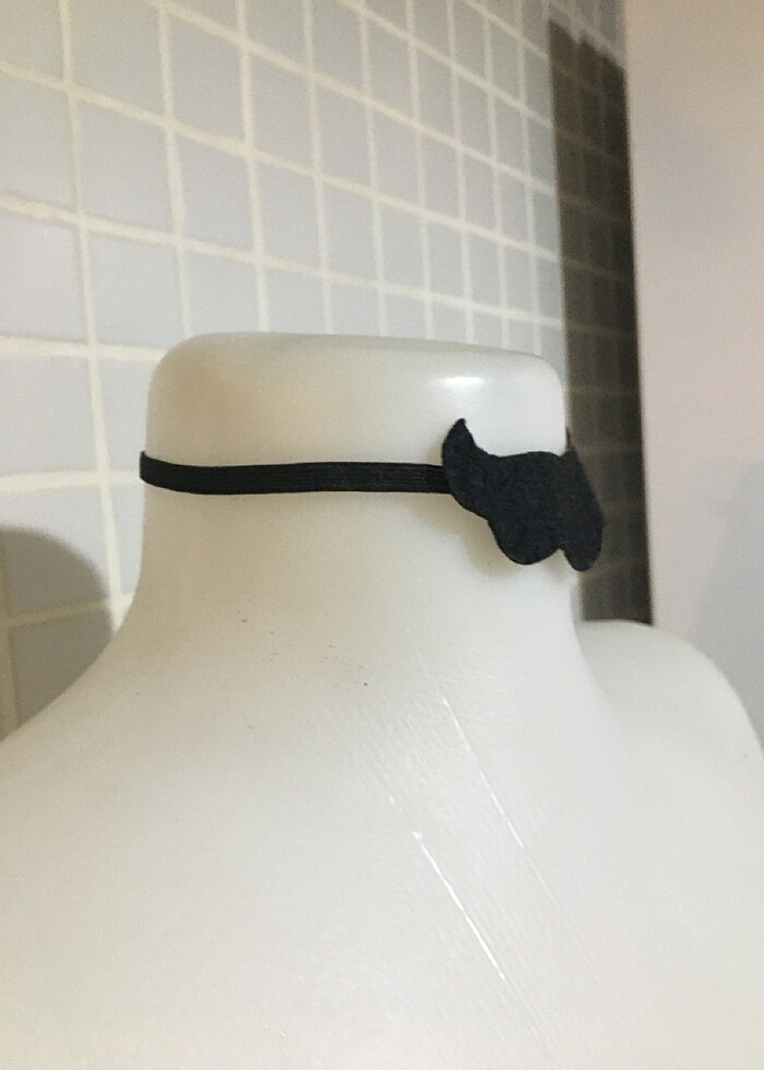 Siyah çocuk bıyık - Görsel 3