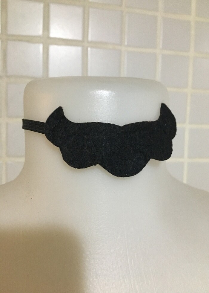 Siyah çocuk bıyık - Görsel 4