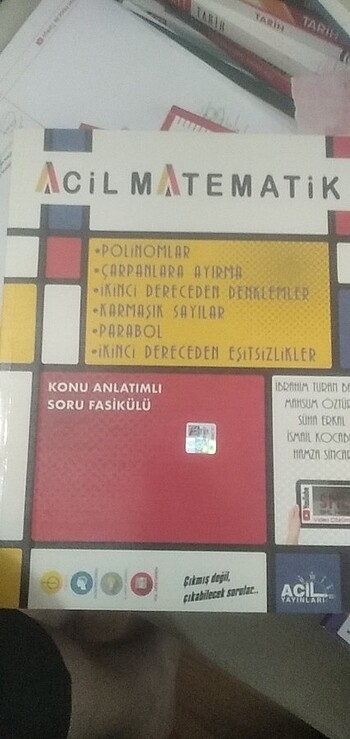 acil matematik polinom parabol ikinci dereceden eşitsizlikler fa