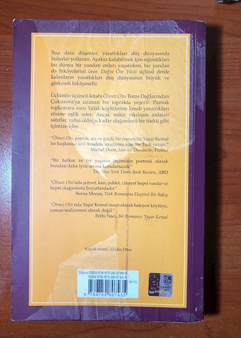 Yaşar Kemal - Ölmez Otu Romanı - Görsel 2