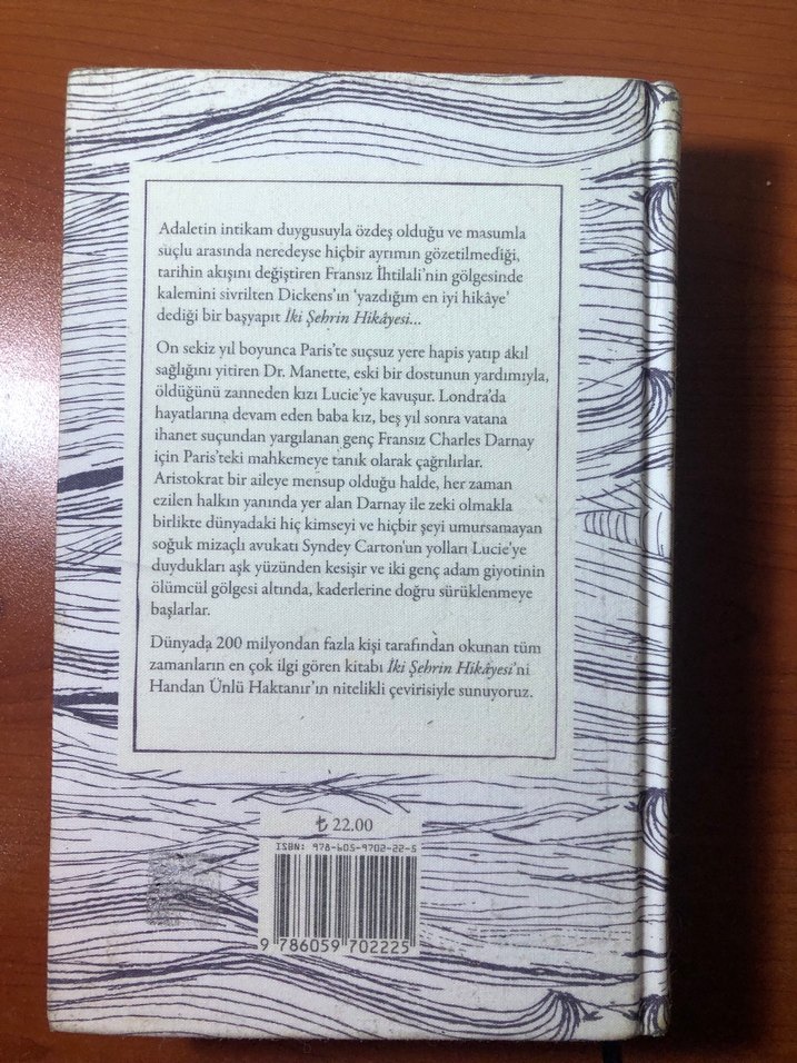 İki Şehrin Hikayesi Ciltli - Charles Dickens - Görsel 2