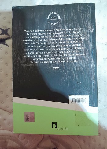 Huzur - Ahmet Hamdi Tanpınar - Görsel 2