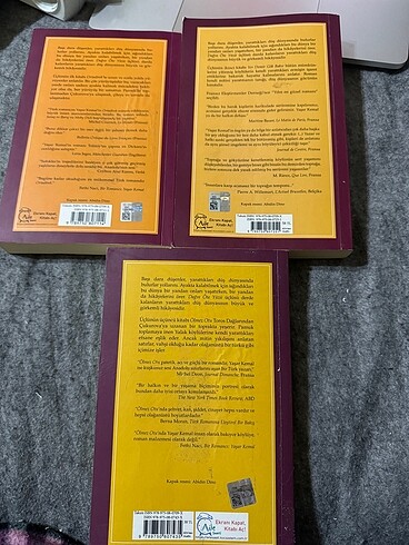 Beden Renk Yaşar Kemal Dağın Öte Yüzü 1-2-3 Toplu Set