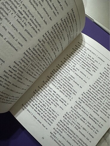 Redhouse İngilizce-Türkçe/ Türkçe-İngilizce El sözlüğü - Görsel 4