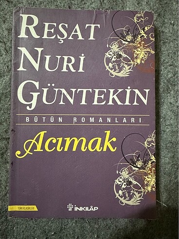 Reşat Nuri Güntekin Acımak Kitabı