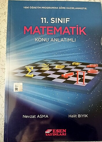 Esen Yayınları 11.Sınıf Matematik Konu Anlatımlı Soru Bankası 