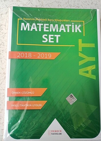 Derece Yayınları AYT Matematik Fasikül Seti 