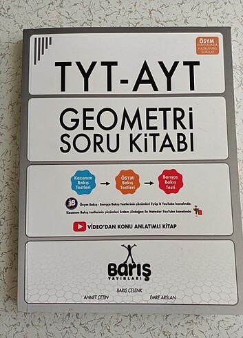 TYT - AYT Geometri soru bankası Barış Çelenk 